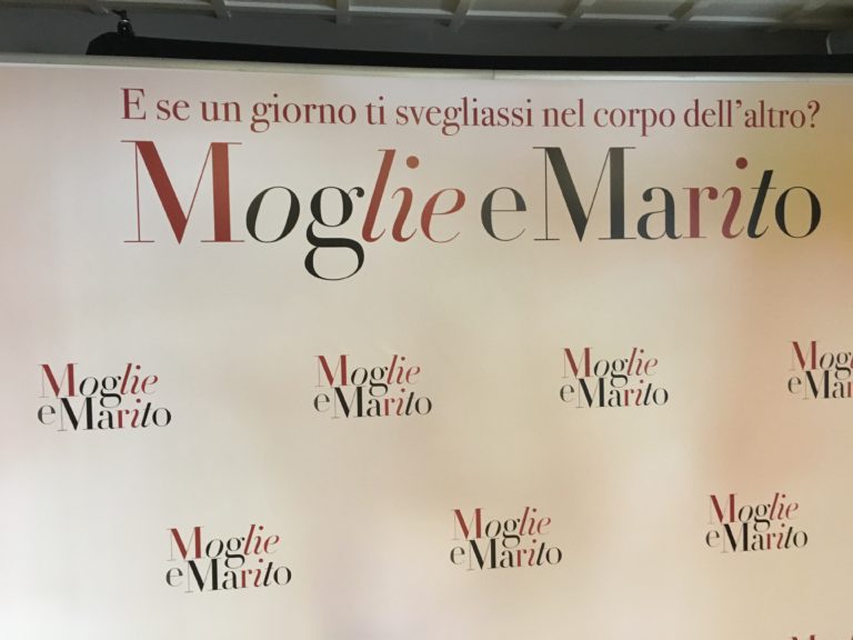 Press conference & set TV “Moglie e Marito”