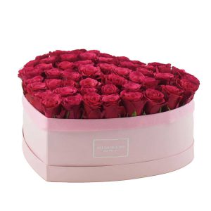 Dream of You scatola rosa con fiori incasso verticale